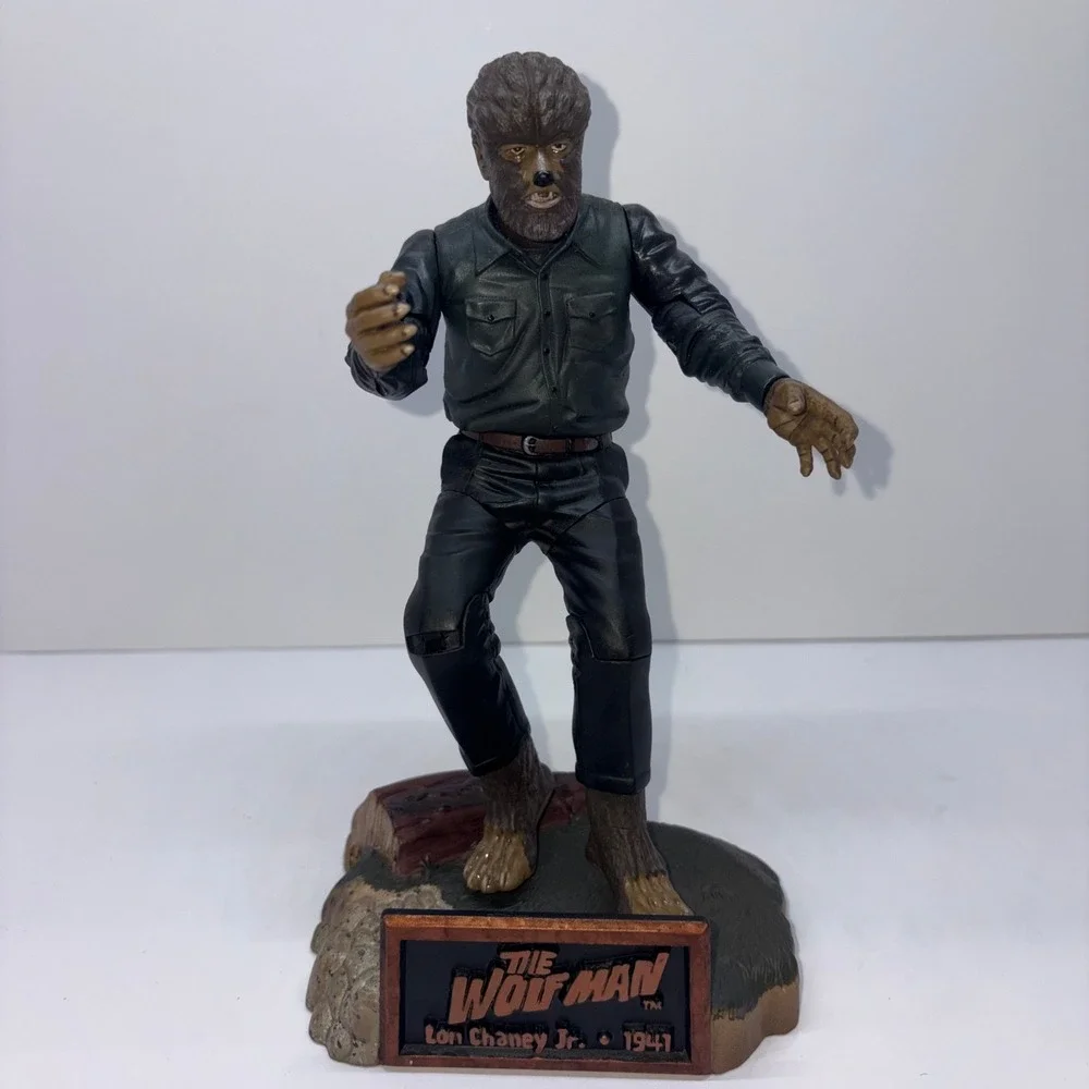 Vintage 1998 Sideshow The Wolf Man Action Figure Green Black